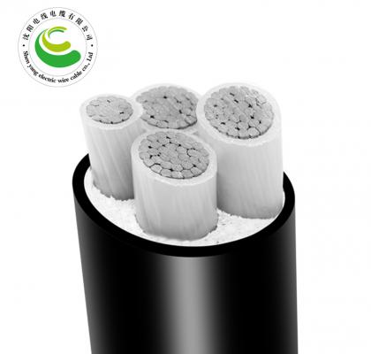 3+1芯  ZR-YJLV 3*10+1*6mm²--3*300+1*150mm² 铝芯交联聚乙烯绝缘聚氯乙烯护套线电力电缆
