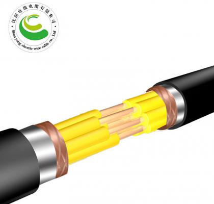17芯  ZR-KVVP22  2--33芯*（ 1.5--2.5mm²）  阻燃铜芯聚氯乙烯绝缘聚乙烯护套钢带铠装电缆