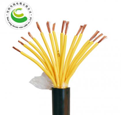 14芯  ZR-YJV 14*0.5mm²--14*2.5mm² 铜芯聚氯乙烯绝缘聚乙烯护套控制软电缆  铜芯电缆
