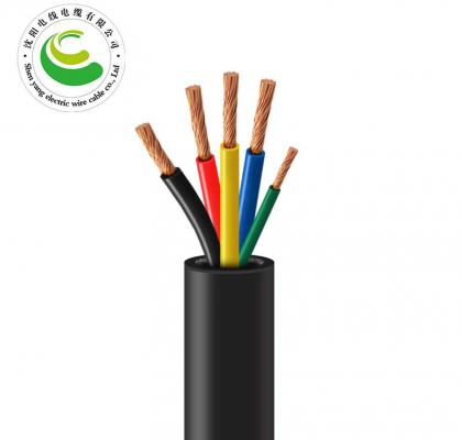 4+1芯  YC  4*10+1*6mm²+4*70+1*25mm²  铜芯电缆 通用橡套电缆