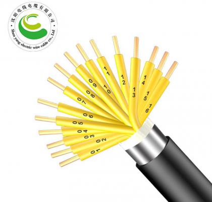 16芯  ZR-KVV22 2--30芯*（ 1.5-2.5mm²）  阻燃铜芯聚氯乙烯绝缘聚乙烯护套钢带铠装电缆