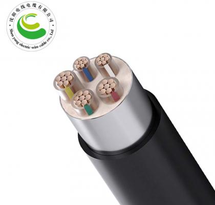 3+2芯 ZR-VV22  3*10+2*6mm²--3*300+2*150mm² 铜芯电缆 阻燃铜芯聚乙烯绝缘聚氯乙烯护套钢带铠装电力电缆