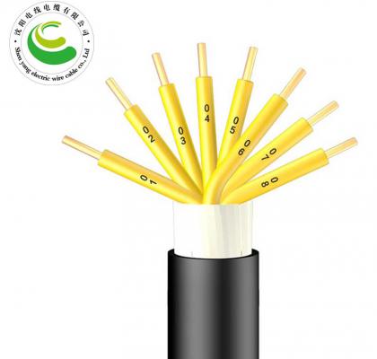 8芯  ZR-KVV  1.0-2.5mm²  阻燃铜芯聚氯乙烯绝缘聚乙烯护套电缆