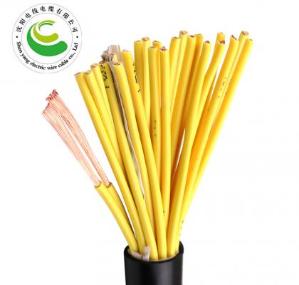 24芯  ZR-YJV 24*0.5mm²--24*2.5mm² 铜芯聚氯乙烯绝缘聚乙烯护套控制软电缆  铜芯电