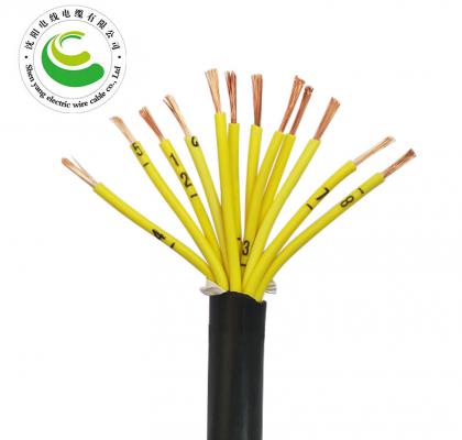 12芯  ZR-YJV 12*0.5mm²--12*2.5mm² 铜芯聚氯乙烯绝缘聚乙烯护套控制软电缆  铜芯电缆