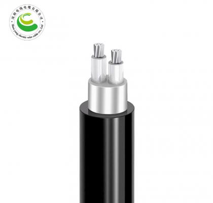 2芯  ZR-YJLV22 2*10mm²--2*35mm² 铝芯交联聚乙烯绝缘聚氯乙烯护套钢带铠装电力电缆