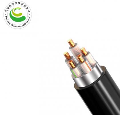 沈阳电线电缆有限公司 5芯  ZR-VV22  5*1.5mm²--5*50mm²  铜芯电缆 阻燃铜芯聚乙烯绝缘聚氯乙烯护套钢带铠装电力电缆