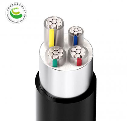 3+1芯  ZR-YJLV22 3*10+1*6mm²--3*300+1*150mm² 铝芯交联聚乙烯绝缘聚氯乙烯护套钢带铠装电力电缆