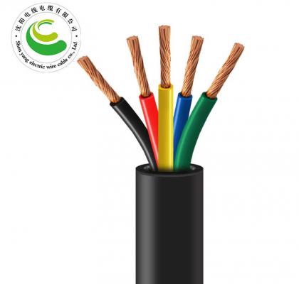 5芯  YC  5*1.0mm²+5*25mm²  铜芯电缆 通用橡套电缆